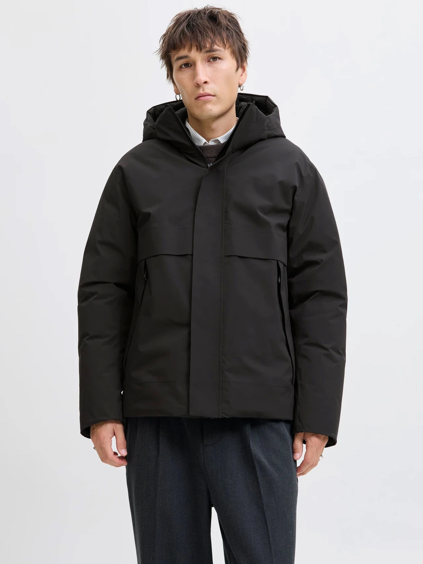Куртки и дубленки JACK & JONES MOON JACKET модель 12280905_Black Куртки и дубленки JACK & JONES MOON JACKET модель 12280905_Black Фото