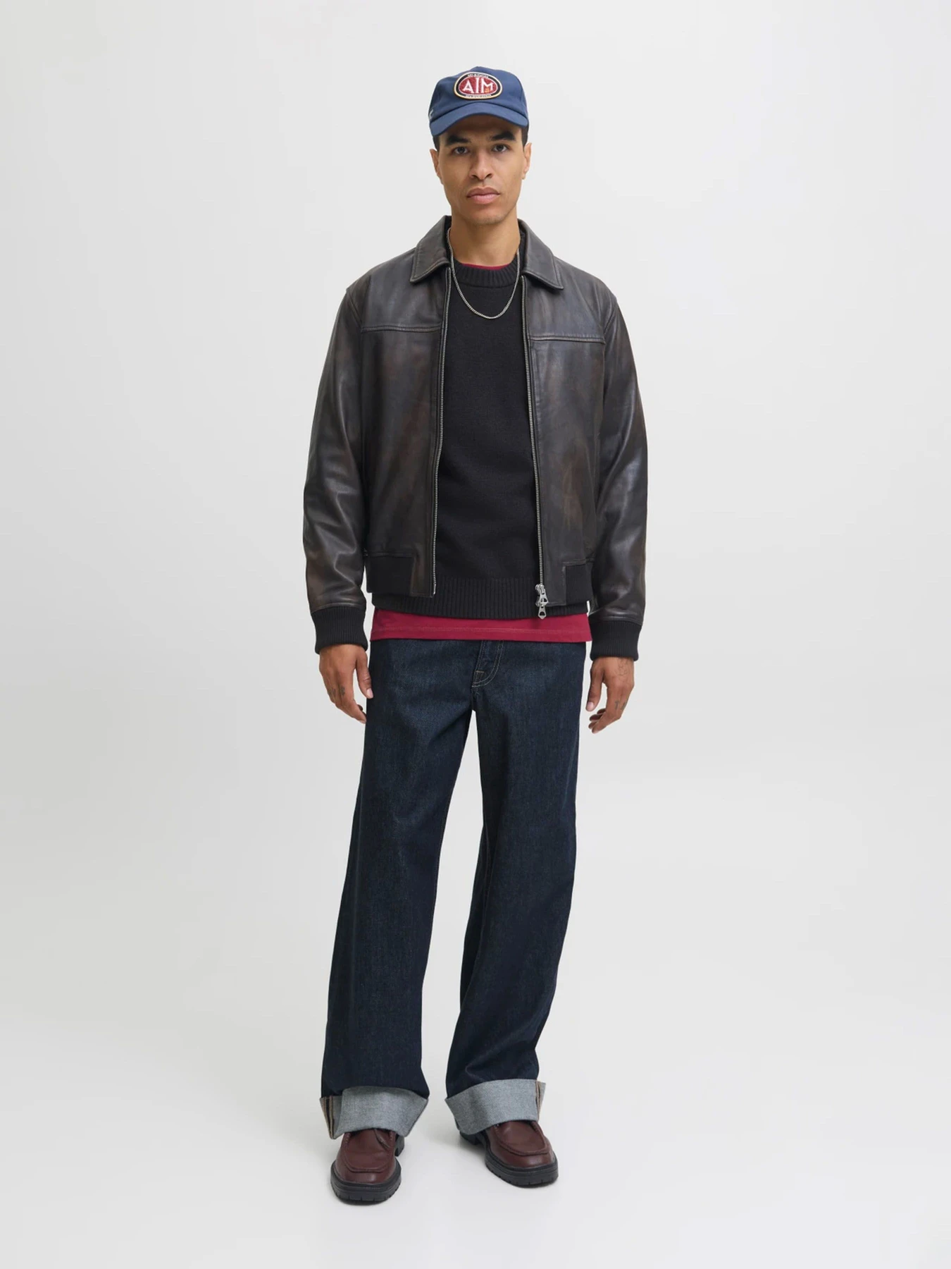 Свитры и кардиганы JACK & JONES NORREBRO KNIT CREW NECK модель 12282728_Black Свитры и кардиганы JACK & JONES NORREBRO KNIT CREW NECK модель 12282728_Black Фото