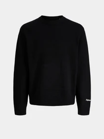Свитры и кардиганы JACK & JONES NORREBRO KNIT CREW NECK модель 12282728_Black Фото