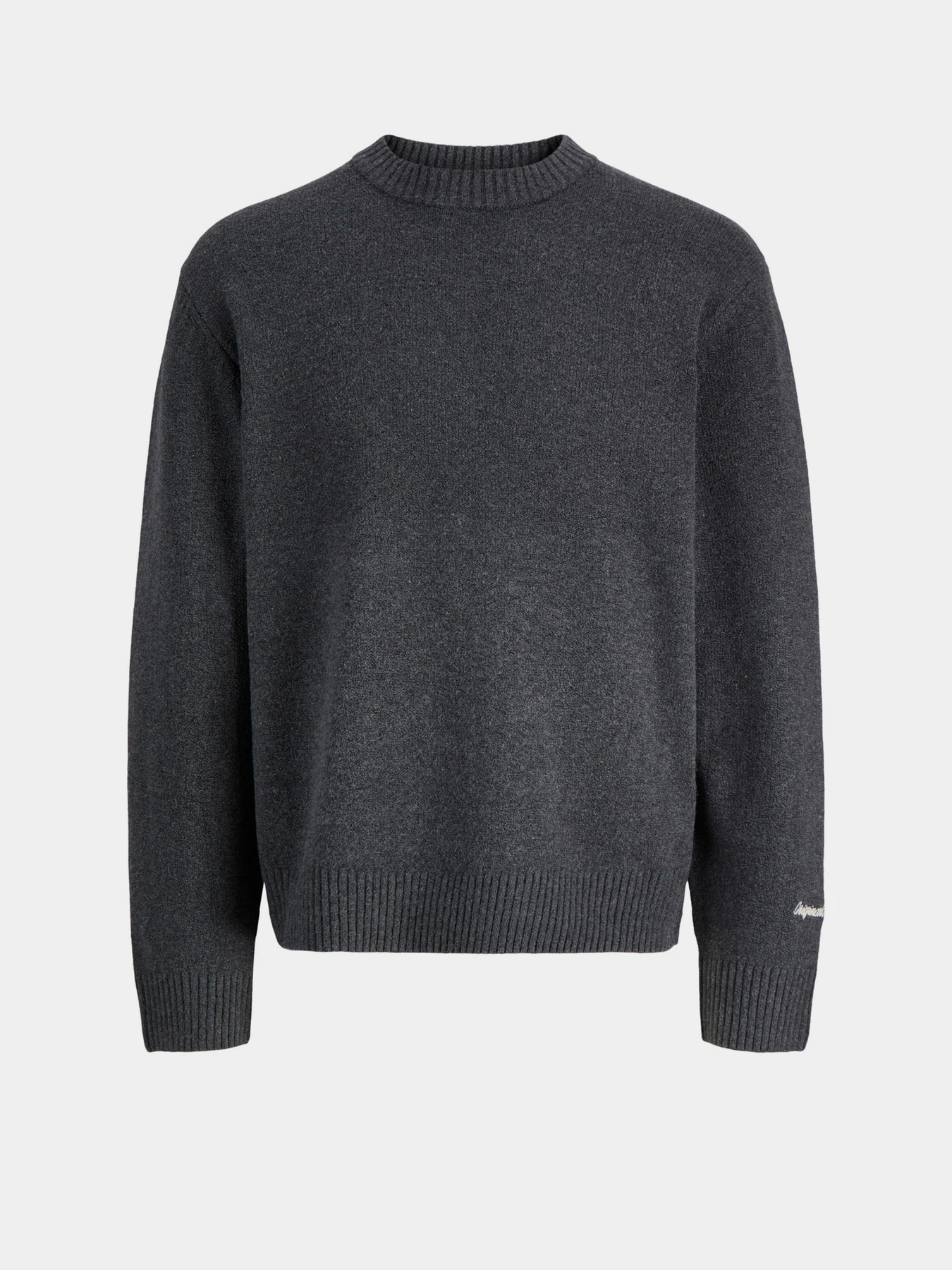 Свитры и кардиганы JACK & JONES NORREBRO KNIT CREW NECK модель 12282728_Dark Grey Melange Свитры и кардиганы JACK & JONES NORREBRO KNIT CREW NECK модель 12282728_Dark Grey Melange Фото