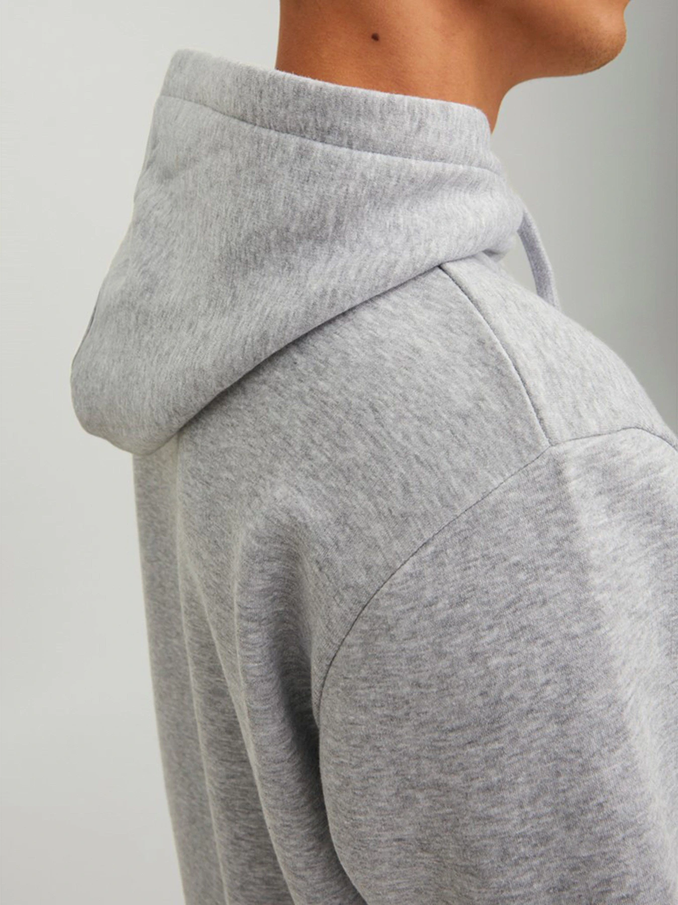 Худі та світшоти JACK & JONES модель 12210824_Light Grey Melange Худі та світшоти JACK & JONES модель 12210824_Light Grey Melange Фото