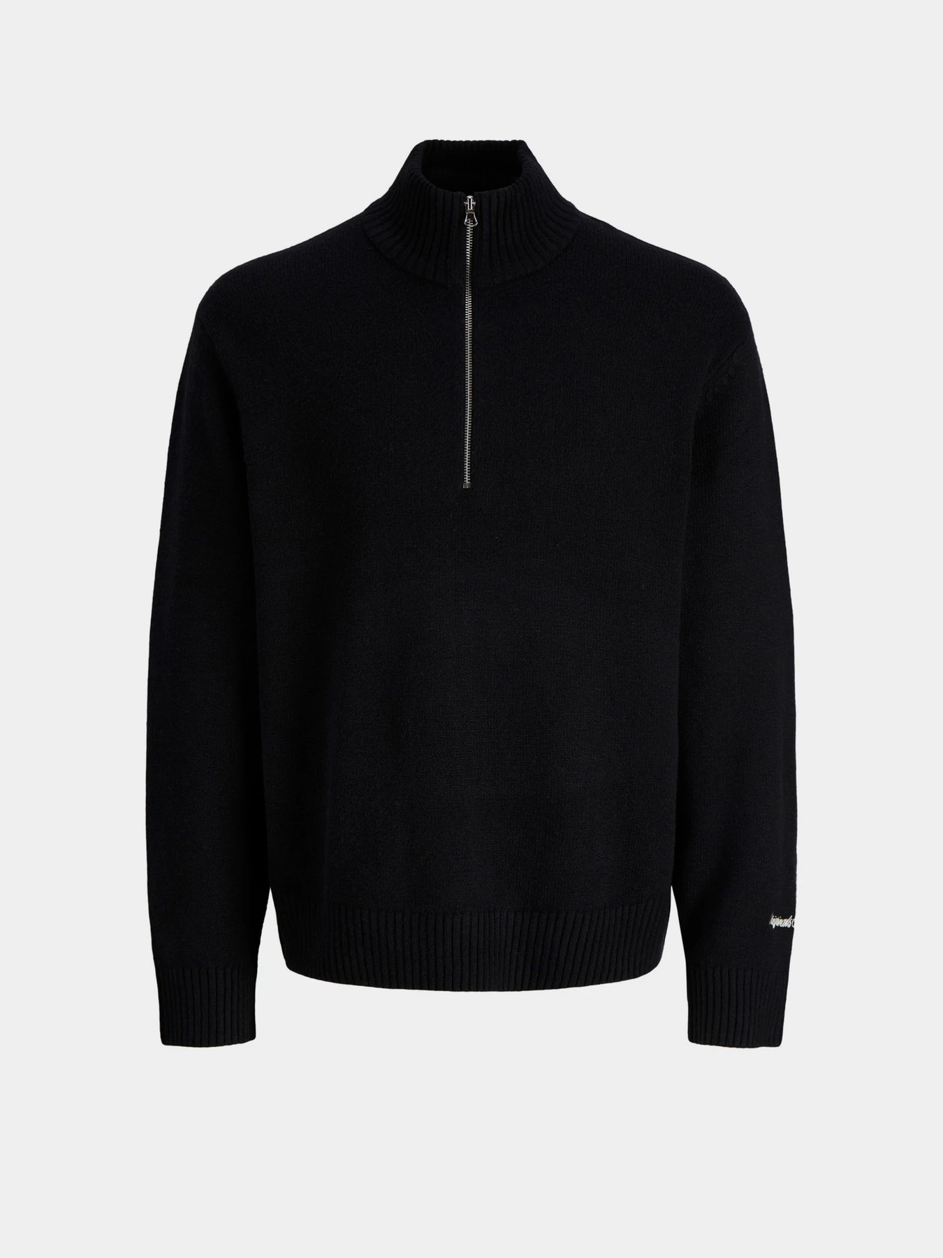 Свитры и кардиганы JACK & JONES NORREBRO KNIT HALF ZIP модель 12282749_Black Свитры и кардиганы JACK & JONES NORREBRO KNIT HALF ZIP модель 12282749_Black Фото