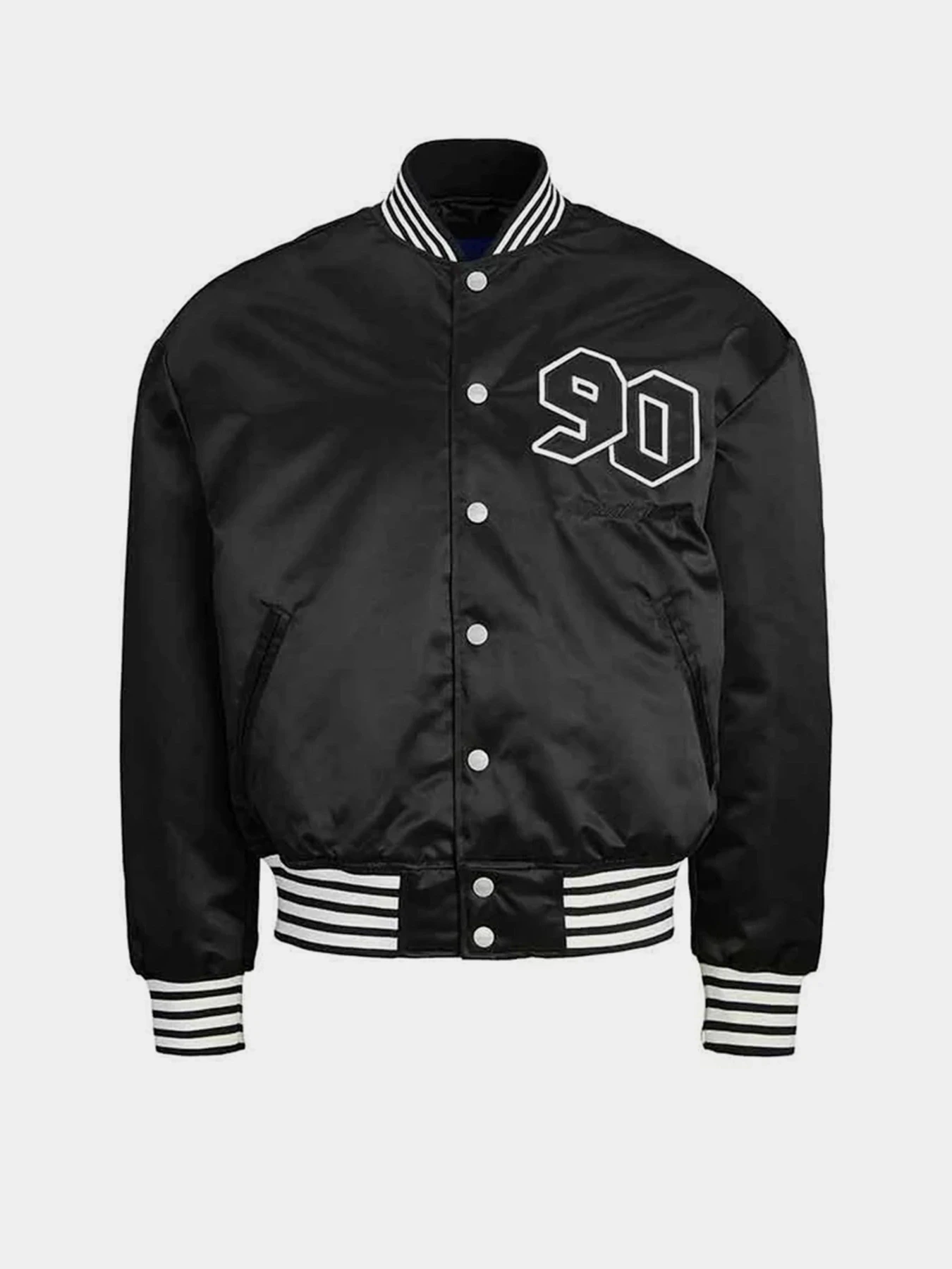 Куртки и дубленки JACK & JONES MEADOWS BOMBER модель 12282953_Black Фото