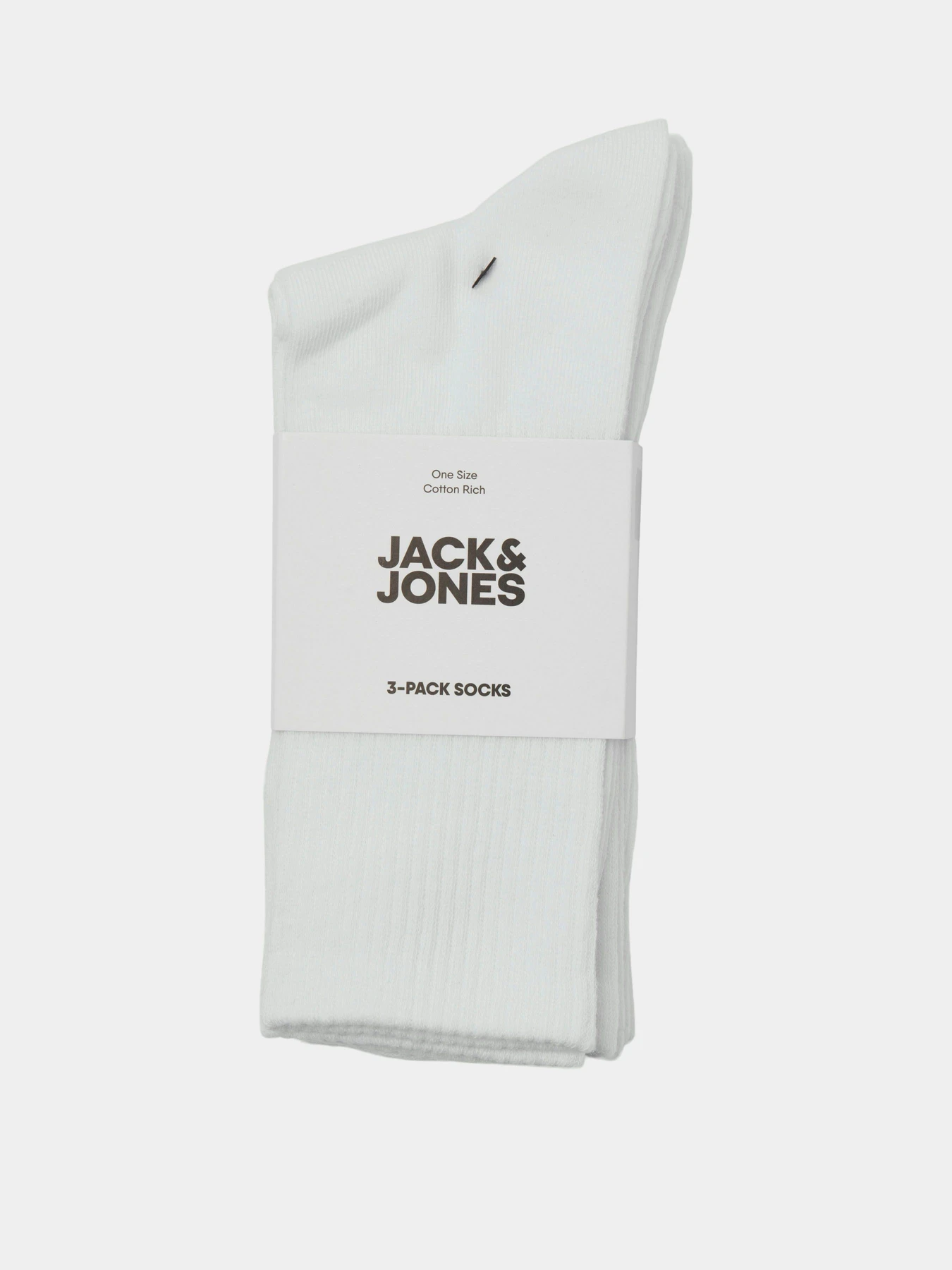 Шкарпетки та гольфи JACK & JONES CHARLES TENNIS SOCK модель 12260081_White White - White Шкарпетки та гольфи JACK & JONES CHARLES TENNIS SOCK модель 12260081_White White - White Фото