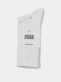 Шкарпетки та гольфи JACK & JONES CHARLES TENNIS SOCK модель 12260081_White White - White Фото