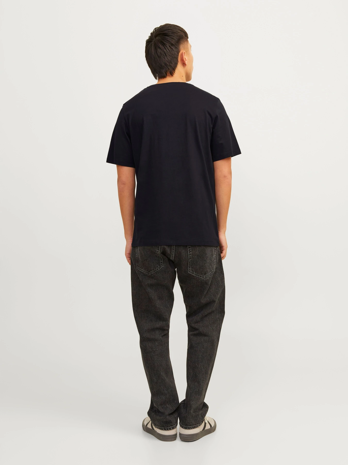 Футболки и поло JACK & JONES CORP LOGO TEE модель 12151955_Black Small Print/Black Футболки и поло JACK & JONES CORP LOGO TEE модель 12151955_Black Small Print/Black Фото