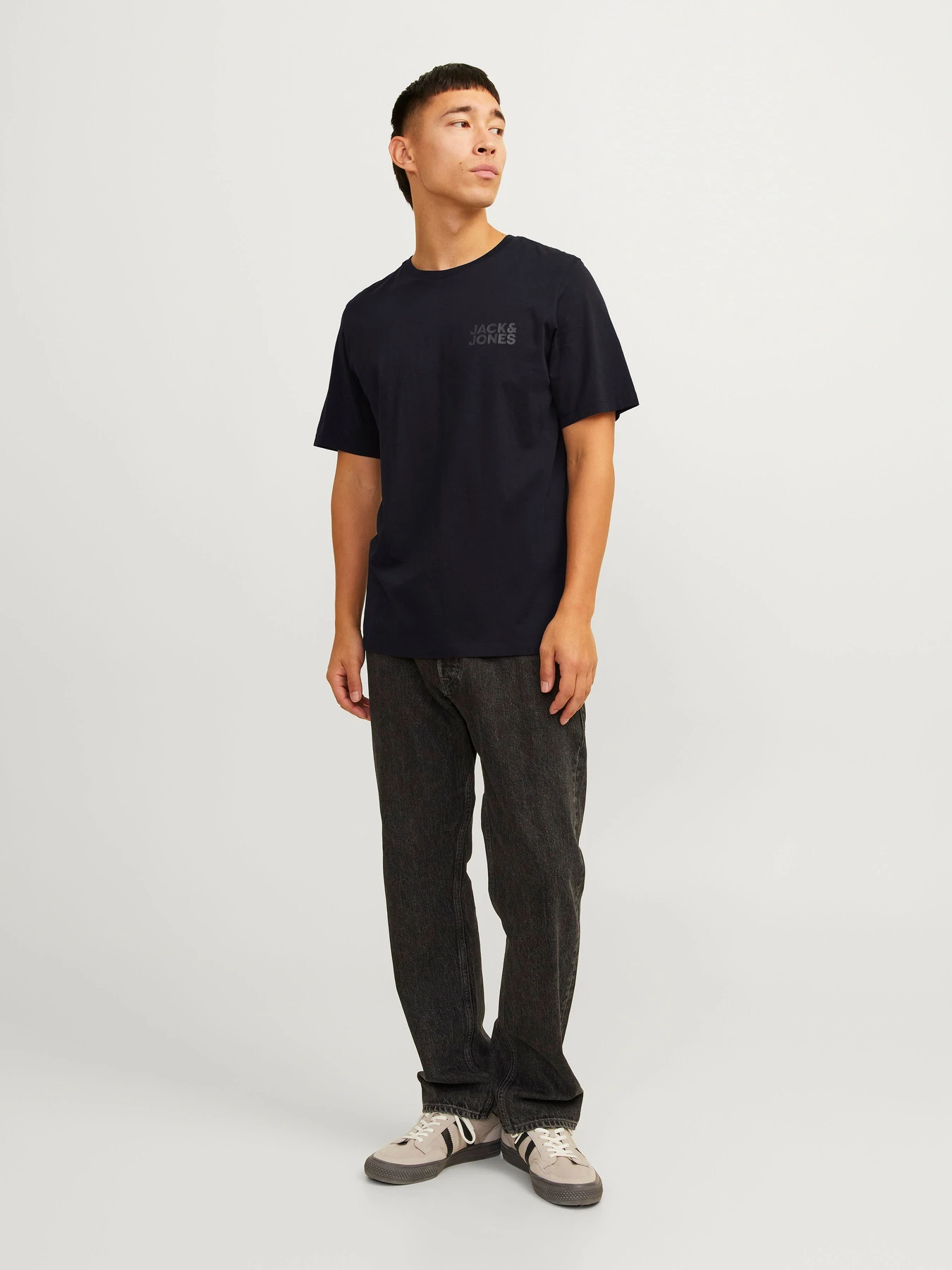 Футболки и поло JACK & JONES CORP LOGO TEE модель 12151955_Black Small Print/Black Футболки и поло JACK & JONES CORP LOGO TEE модель 12151955_Black Small Print/Black Фото