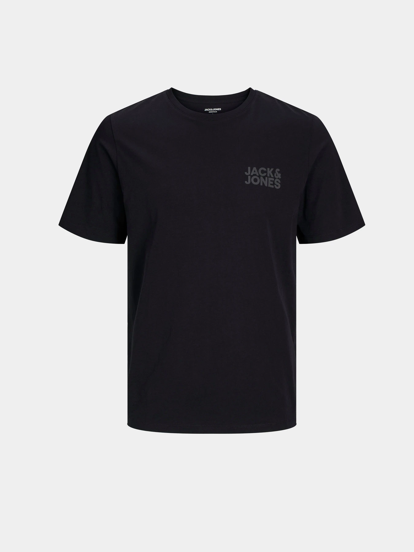 Футболки и поло JACK & JONES CORP LOGO TEE модель 12151955_Black Small Print/Black Футболки и поло JACK & JONES CORP LOGO TEE модель 12151955_Black Small Print/Black Фото