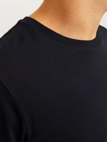 Футболки и поло JACK & JONES CORP LOGO TEE модель 12151955_Black Small Print/Black Фото