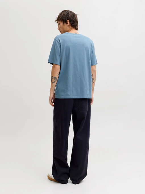 Бавовняна Чоловіча Футболка JACK & JONES ORGANIC BASIC TEE фото 2
