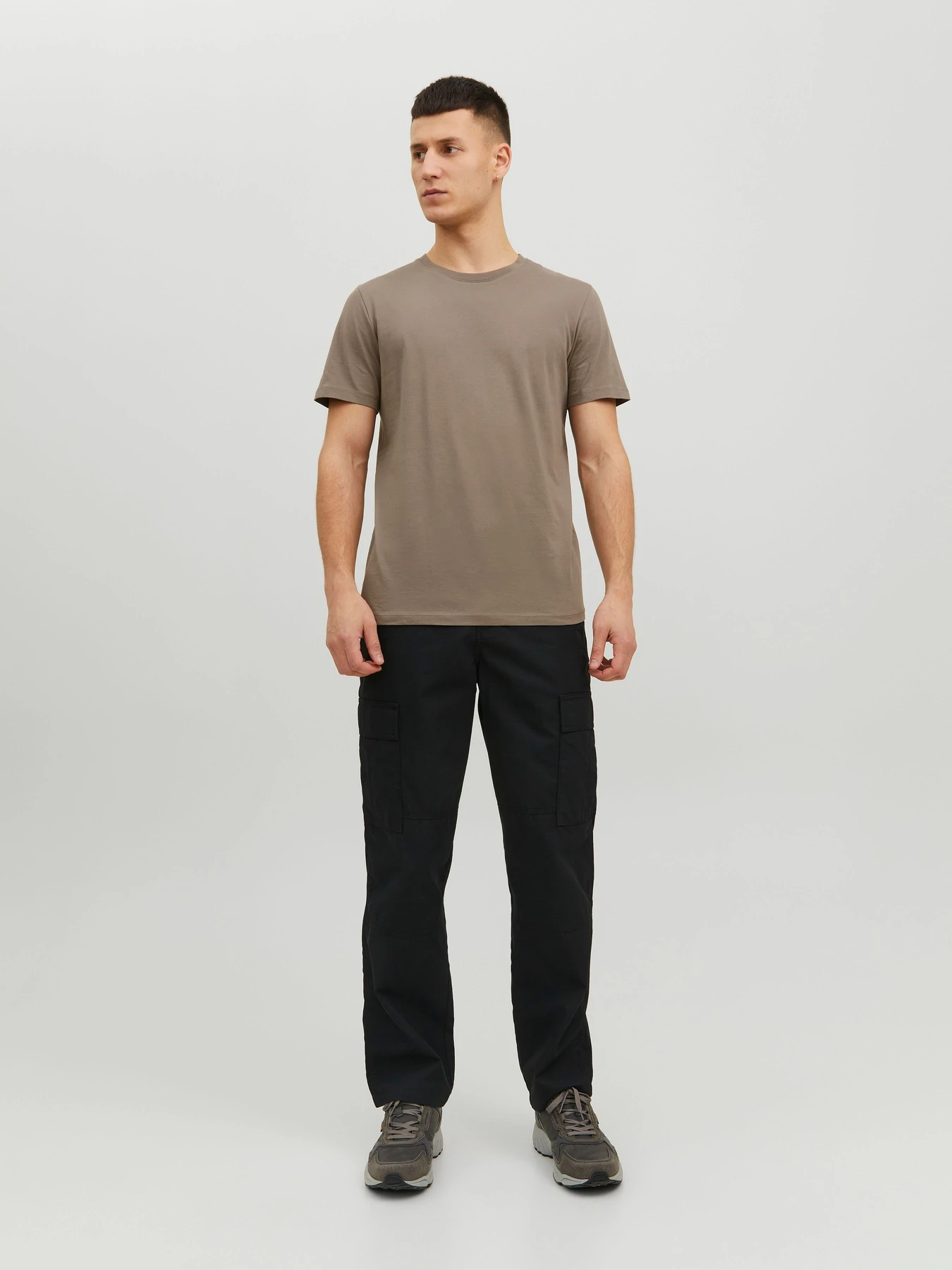 Футболки и поло JACK & JONES ORGANIC BASIC TEE модель 12156101_Falcon Фото