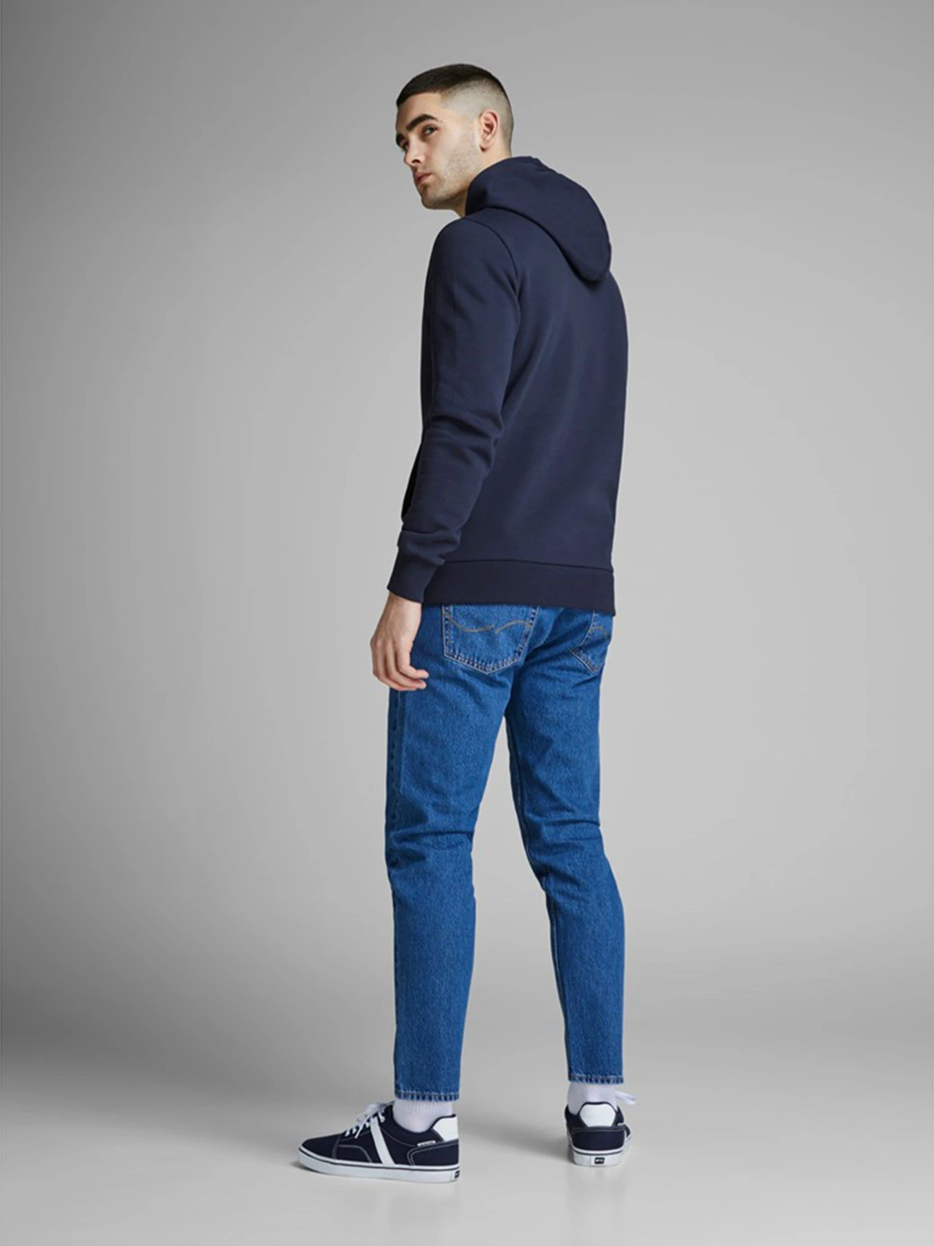 Худі та світшоти JACK & JONES модель 12137054_Navy Blazer Худі та світшоти JACK & JONES модель 12137054_Navy Blazer Фото