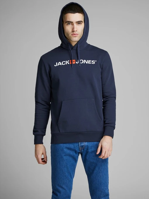 Худи и свитшоты JACK & JONES модель 12137054_Navy Blazer Фото