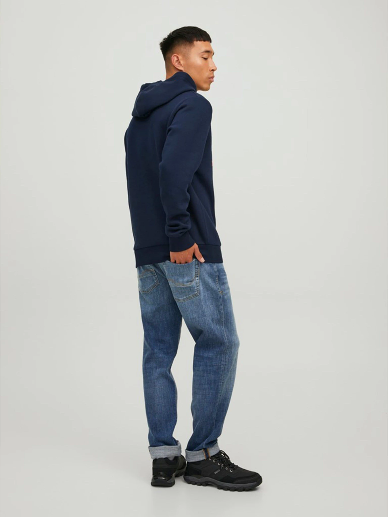 Худі та світшоти JACK & JONES модель 12210824_Navy Blazer Худі та світшоти JACK & JONES модель 12210824_Navy Blazer Фото