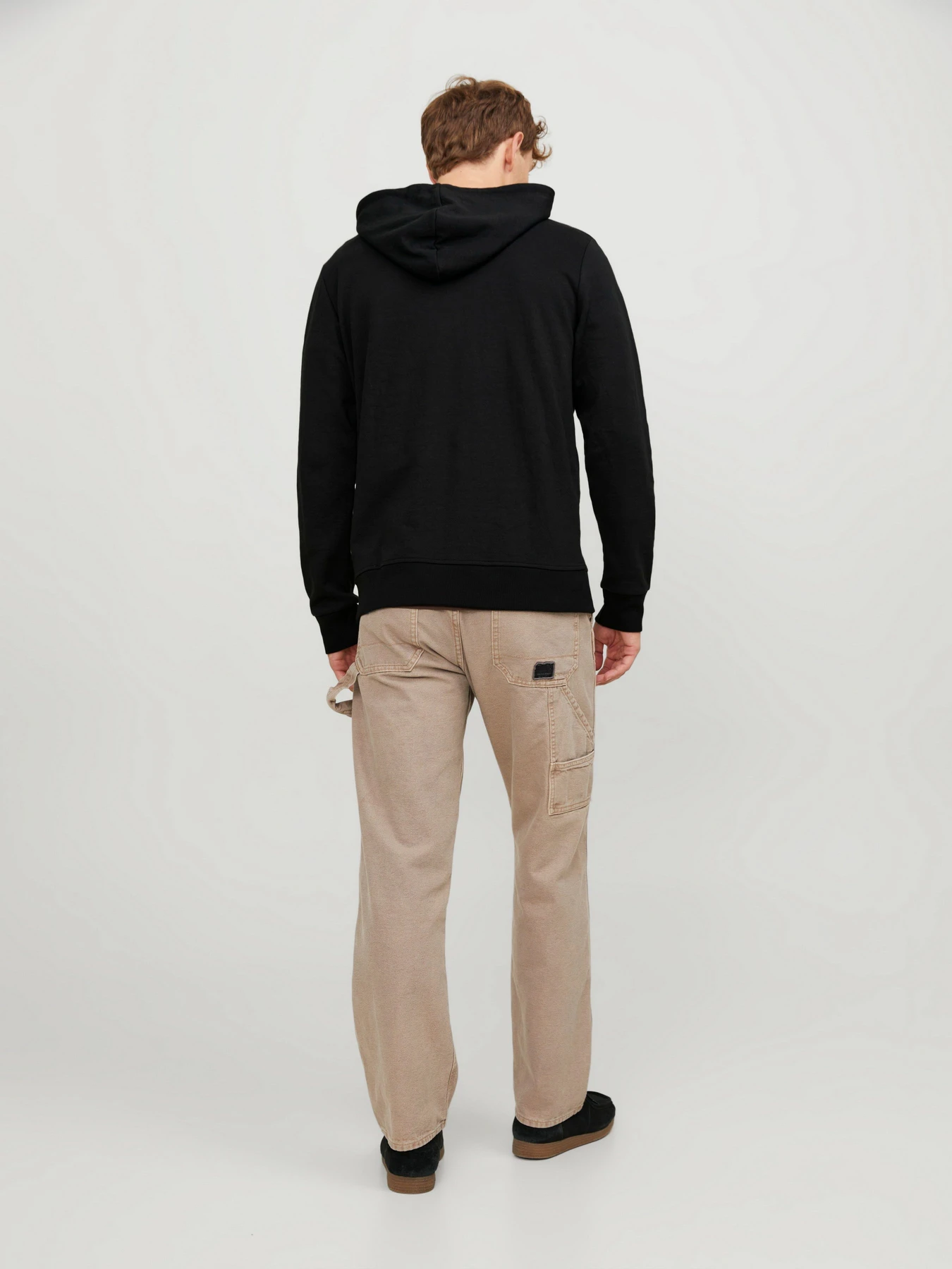 Худи и свитшоты JACK & JONES BASIC SWEAT ZIP HOOD модель 12181901_Black REG Худи и свитшоты JACK & JONES BASIC SWEAT ZIP HOOD модель 12181901_Black REG Фото