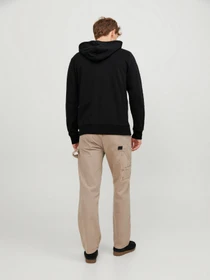 Худи и свитшоты JACK & JONES BASIC SWEAT ZIP HOOD модель 12181901_Black REG Фото
