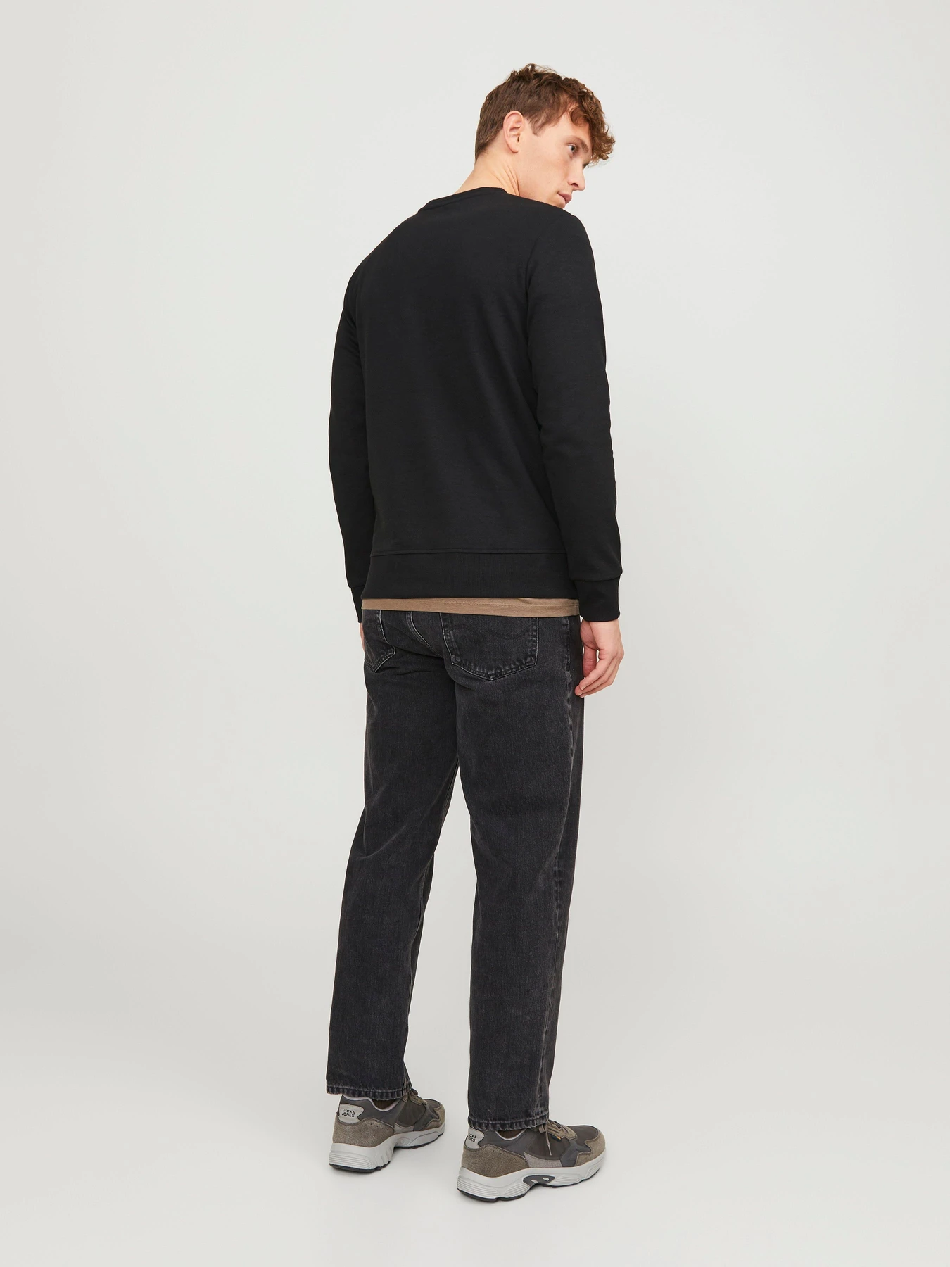 Худі та світшоти JACK & JONES BASIC SWEAT модель 12181903_Black REG Фото