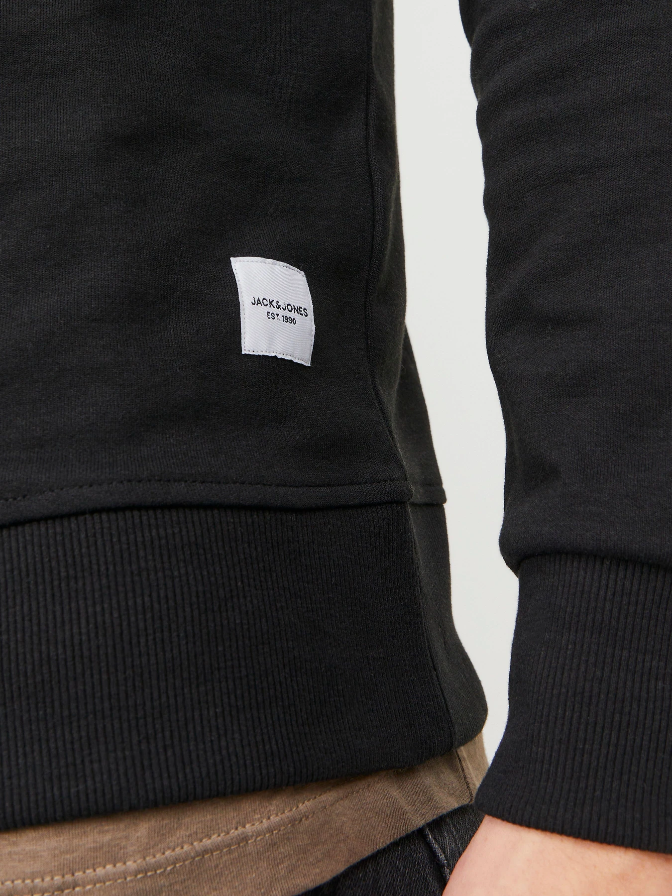 Худі та світшоти JACK & JONES BASIC SWEAT модель 12181903_Black REG Фото