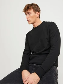 Худі та світшоти JACK & JONES BASIC SWEAT модель 12181903_Black REG Фото