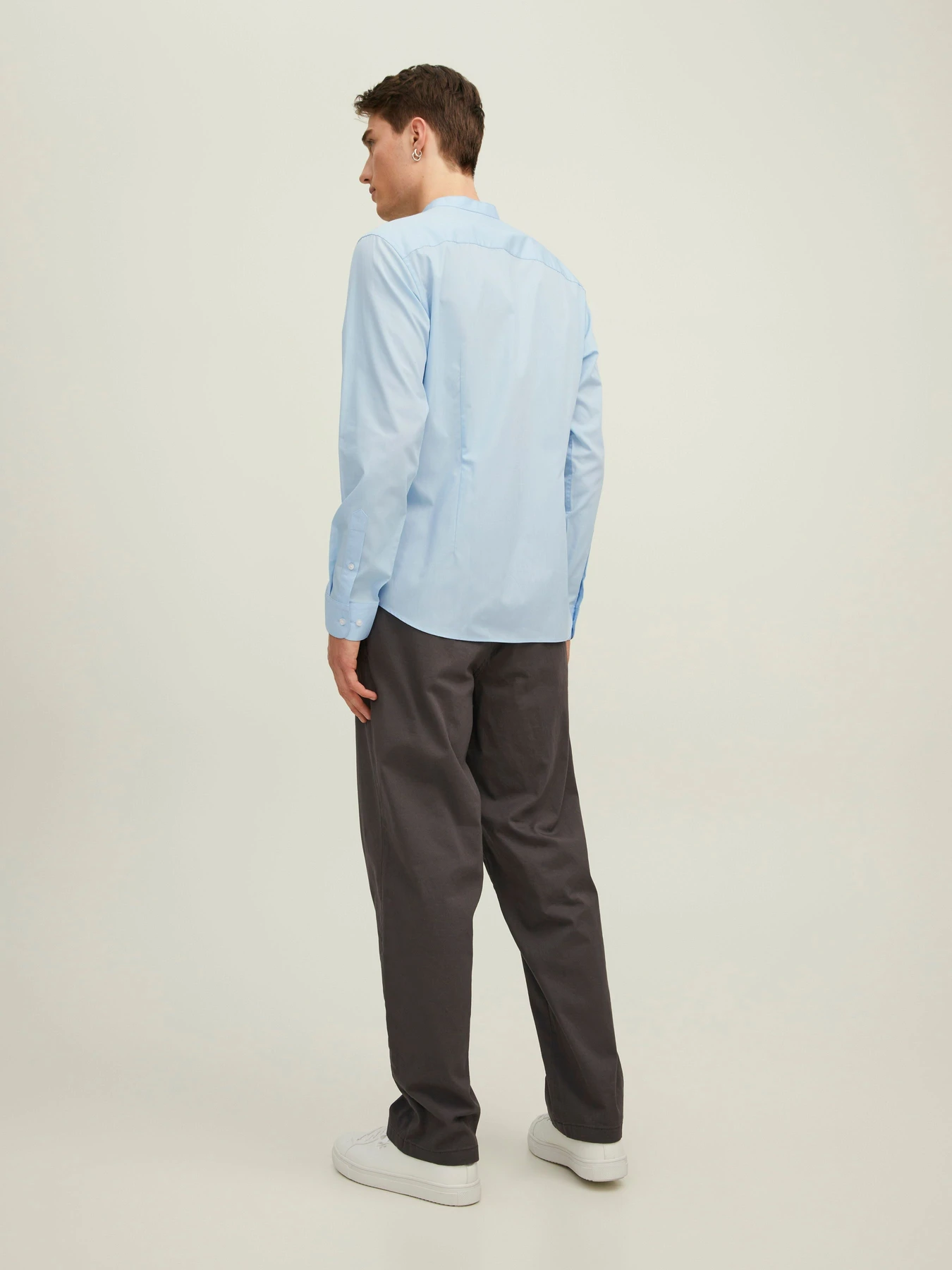 Рубашки JACK & JONES JOE SHIRT модель 12205921_Cashmere Blue Фото