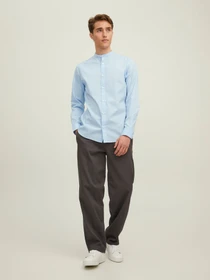 Рубашки JACK & JONES JOE SHIRT модель 12205921_Cashmere Blue Фото