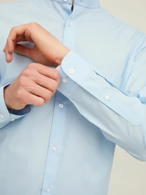 Рубашки JACK & JONES JOE SHIRT модель 12205921_Cashmere Blue Фото