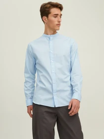 Рубашки JACK & JONES JOE SHIRT модель 12205921_Cashmere Blue Фото