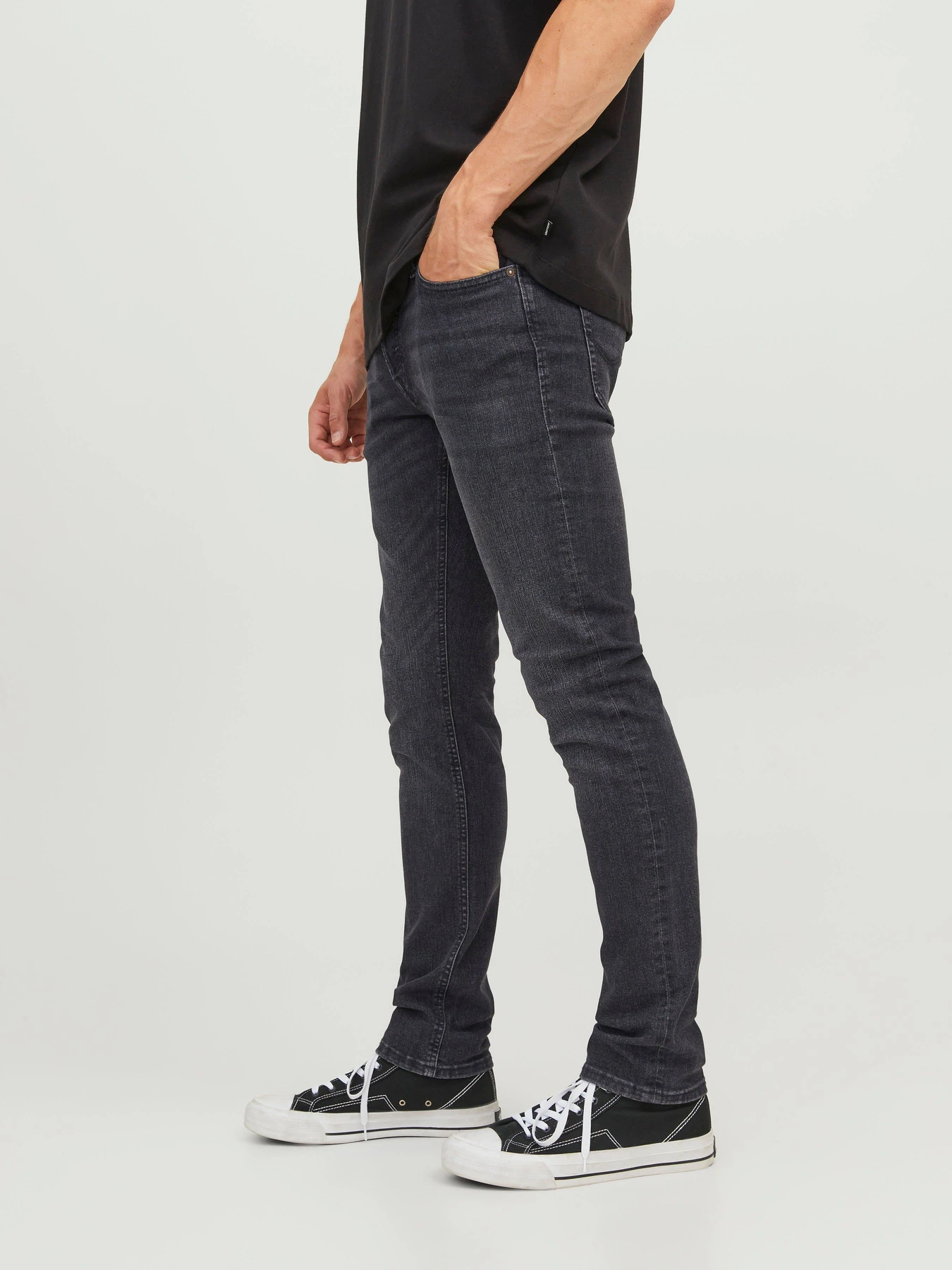 Джинсы JACK & JONES GLENN ORIGINAL модель 12243595_Black Denim Джинсы JACK & JONES GLENN ORIGINAL модель 12243595_Black Denim Фото