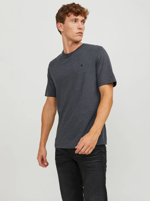 Футболки і поло JACK & JONES STAR JJ TEE модель 12245087_Dark Grey Melange Фото
