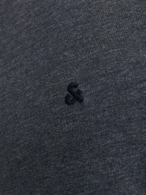 Футболки и поло JACK & JONES STAR JJ TEE модель 12245087_Dark Grey Melange Фото