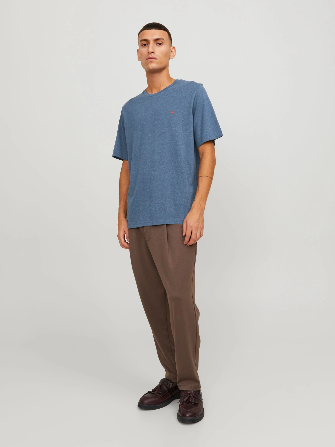 Футболки і поло JACK & JONES STAR JJ TEE модель 12245087_Denim Blue Фото