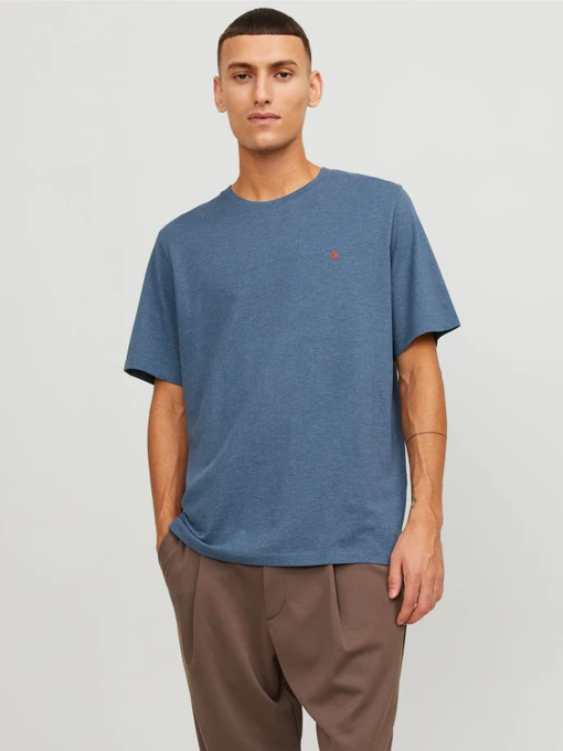 Футболки и поло JACK & JONES STAR JJ TEE модель 12245087_Denim Blue Фото