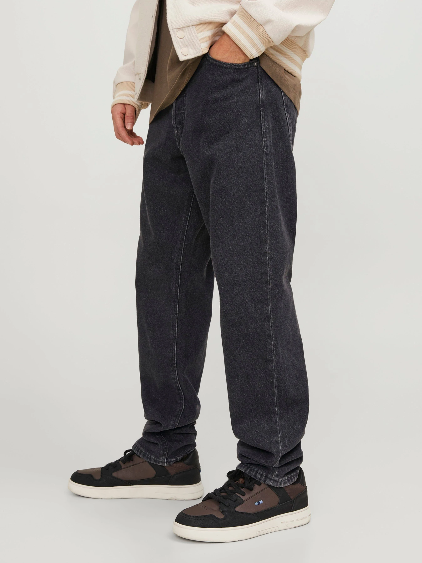 Джинсы JACK & JONES CHRIS ORIGINAL модель 12250230_Black Denim Джинсы JACK & JONES CHRIS ORIGINAL модель 12250230_Black Denim Фото