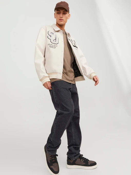 Бавовняні Чоловічі Прямі джинси JACK & JONES CHRIS ORIGINAL фото 3
