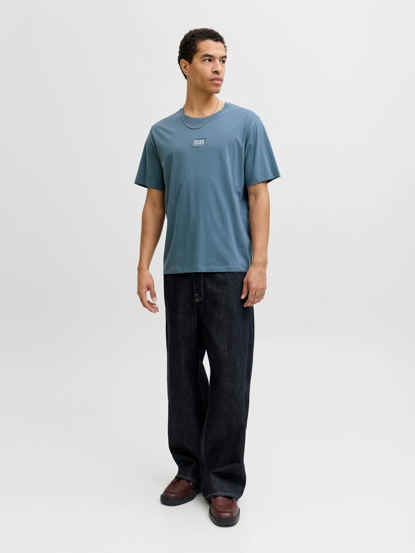Футболки і поло JACK & JONES CORP GRAPHIC TEE модель 12268415_Blue Mirage Футболки і поло JACK & JONES CORP GRAPHIC TEE модель 12268415_Blue Mirage Фото