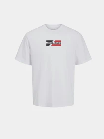 Футболки і поло JACK & JONES CORP GRAPHIC TEE модель 12268415_White Фото