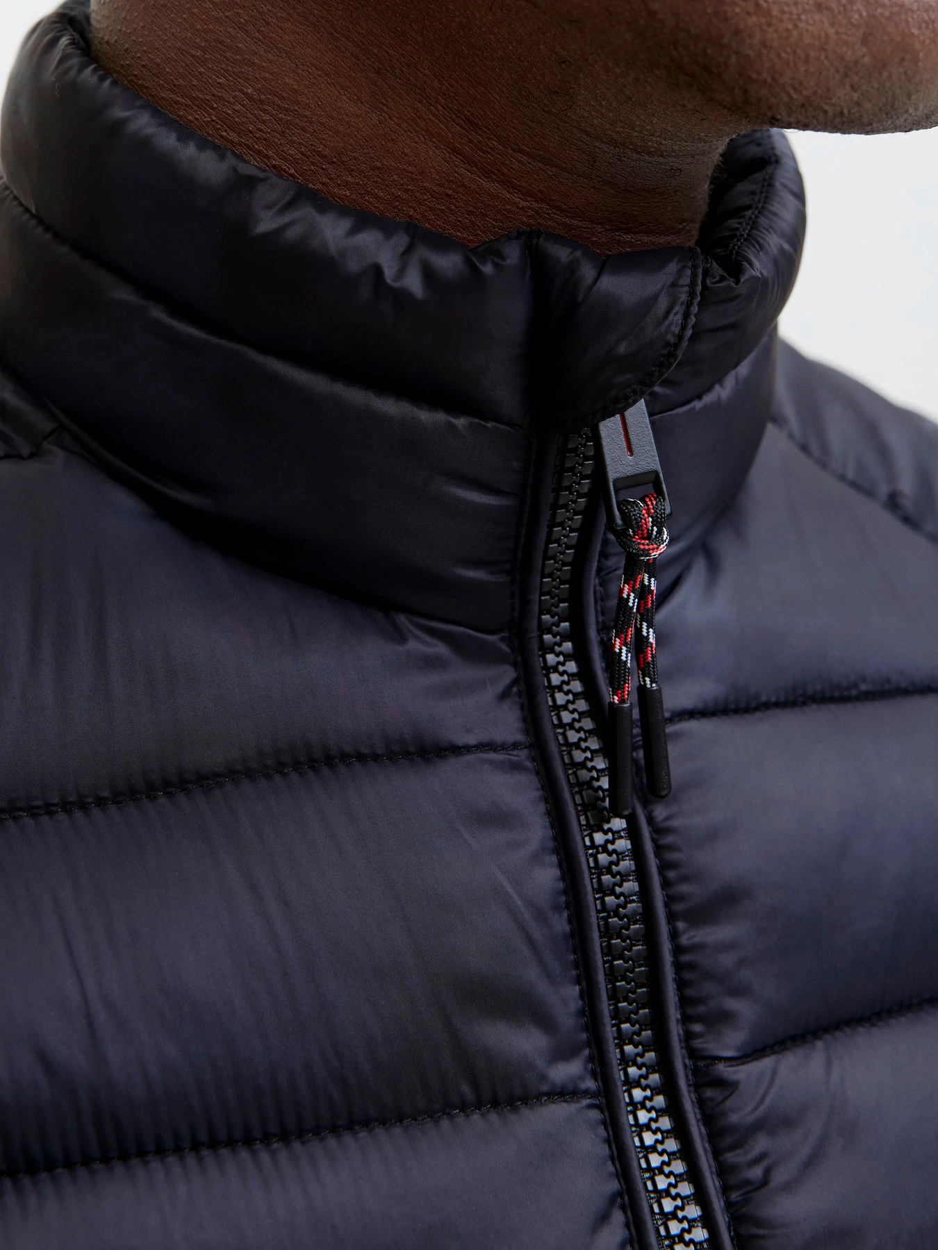 Куртки и дубленки JACK & JONES BRADLEY LIGHT BODYWARMER модель 12280973_Black Куртки и дубленки JACK & JONES BRADLEY LIGHT BODYWARMER модель 12280973_Black Фото