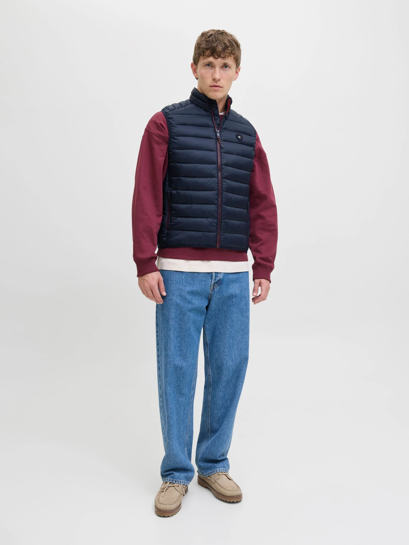 Куртки та дублянки JACK & JONES BRADLEY LIGHT BODYWARMER модель 12280973_Sky Captain Куртки та дублянки JACK & JONES BRADLEY LIGHT BODYWARMER модель 12280973_Sky Captain Фото