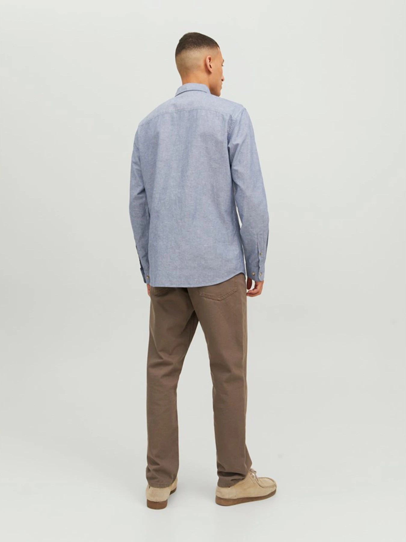 Сорочки JACK & JONES модель 12220134_Faded Denim Фото