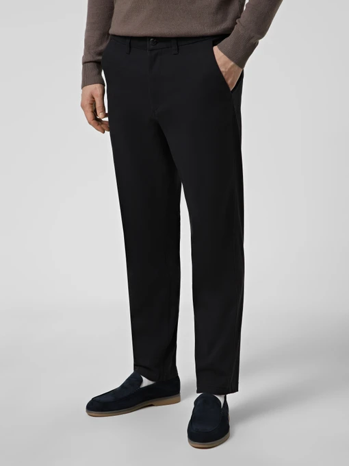 Брюки JACK & JONES TOLLIE DYLAN CHINO модель 12288455_Dark Navy Фото