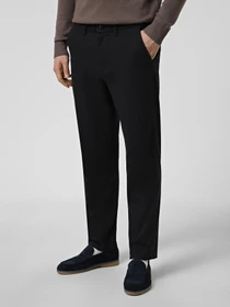 Брюки JACK & JONES TOLLIE DYLAN CHINO модель 12288455_Dark Navy Фото