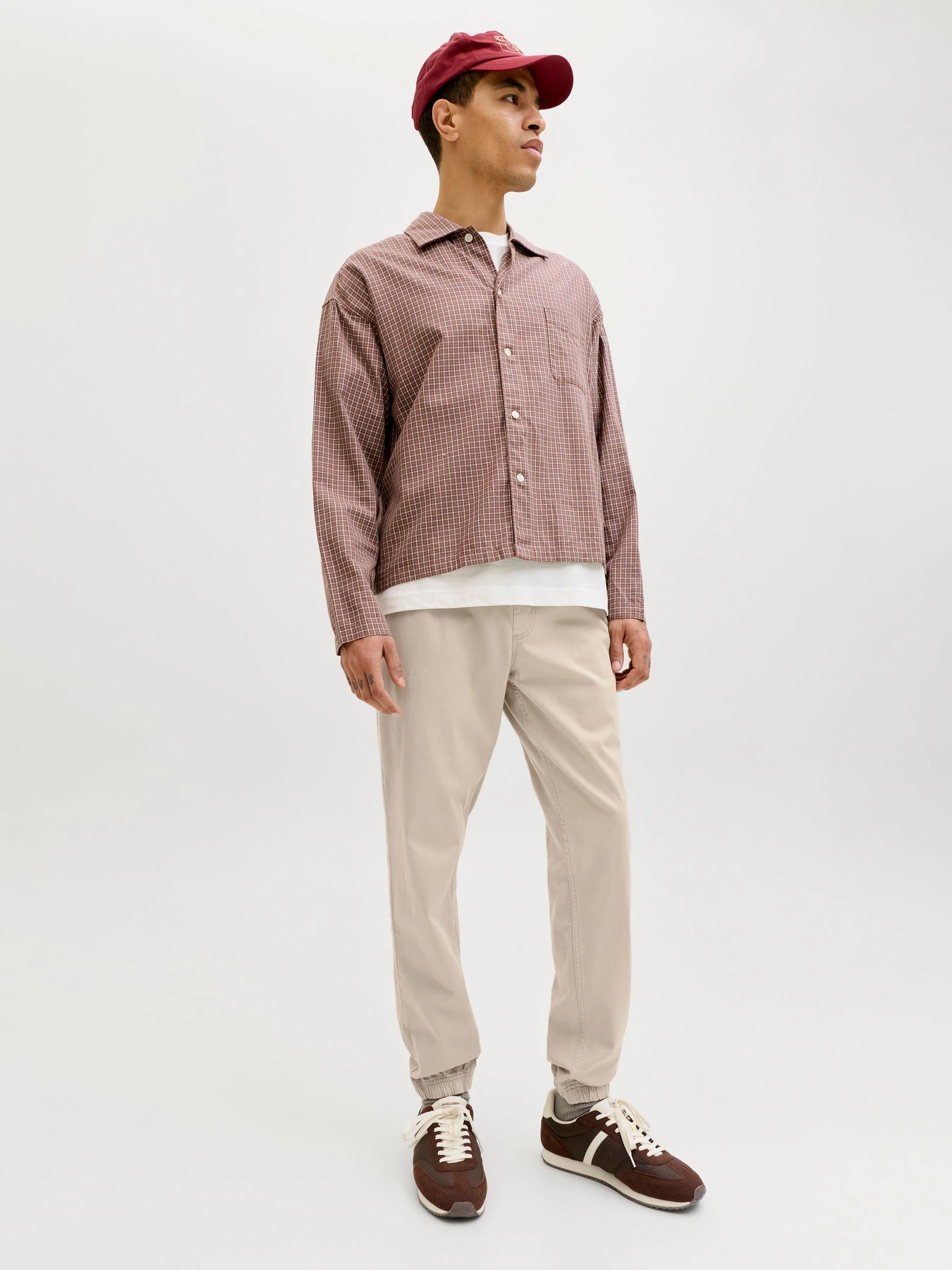 Брюки JACK & JONES GORDON DYLAN JOGGER модель 12288471_String Фото