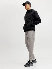 Брюки JACK & JONES GORDON BASE SWEAT PANTS модель 12288623_Light Grey Melange Фото