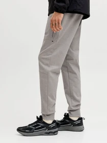 Брюки JACK & JONES GORDON BASE SWEAT PANTS модель 12288623_Light Grey Melange Фото