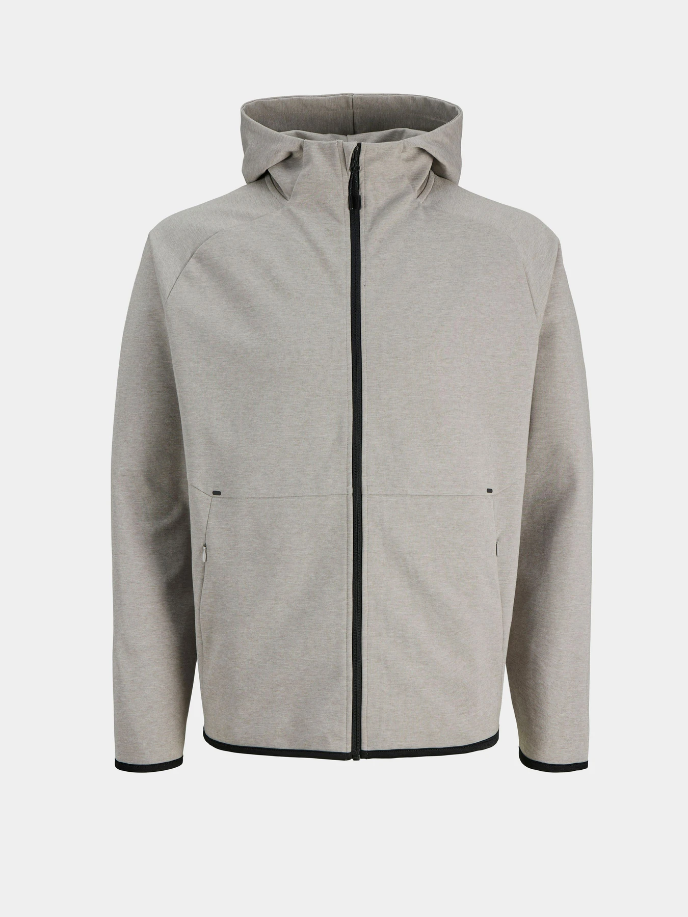 Худі та світшоти JACK & JONES BASE SWEAT ZIP HOOD модель 12289209_Light Grey Melange Худі та світшоти JACK & JONES BASE SWEAT ZIP HOOD модель 12289209_Light Grey Melange Фото