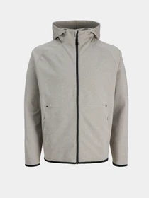 Худі та світшоти JACK & JONES BASE SWEAT ZIP HOOD модель 12289209_Light Grey Melange Фото