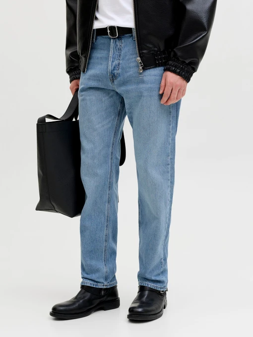 Джинси JACK & JONES CHRIS ORIGINAL модель 12289525_Blue Denim Фото