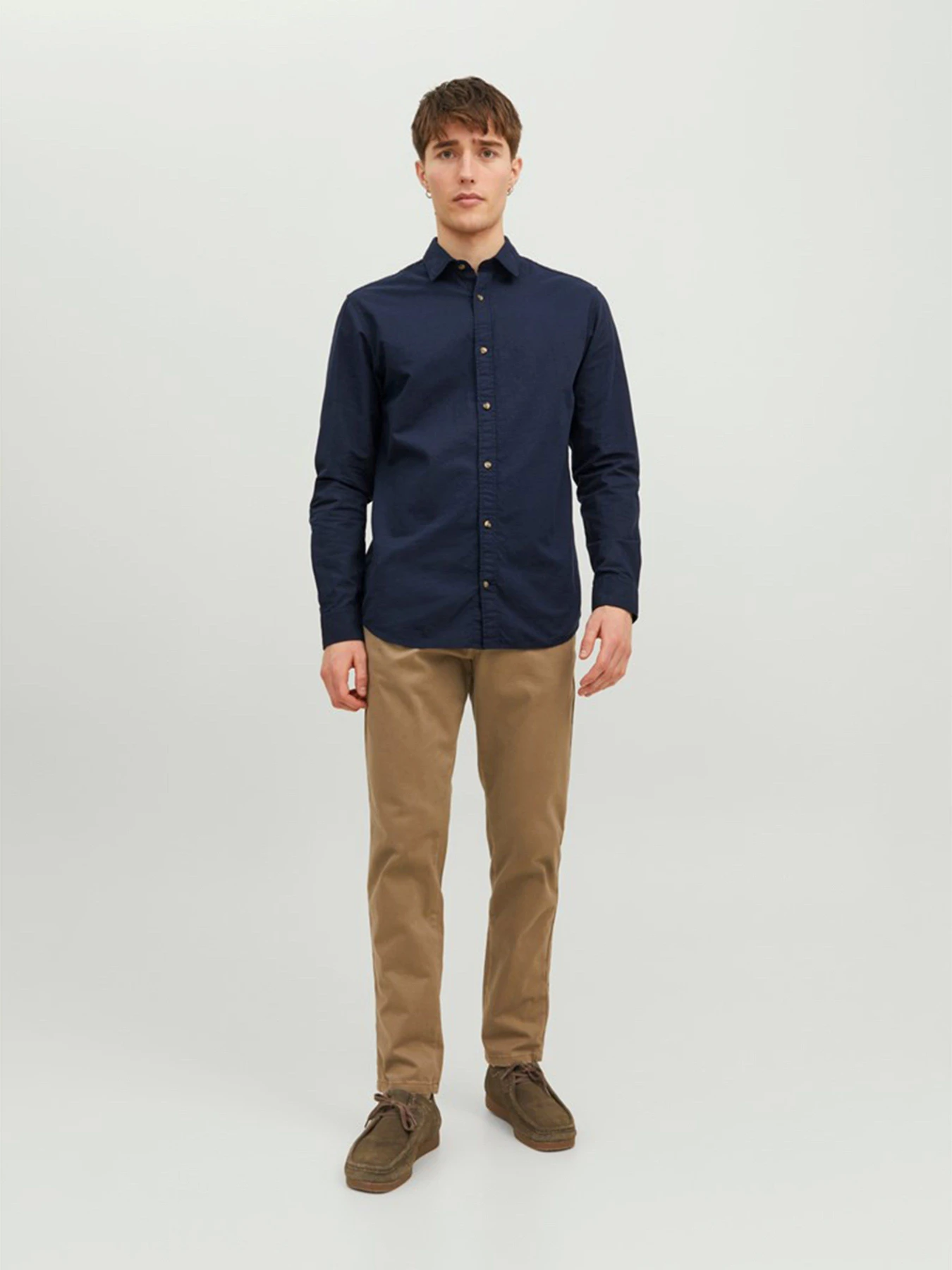 Рубашки JACK & JONES модель 12220134_Navy Blazer Фото