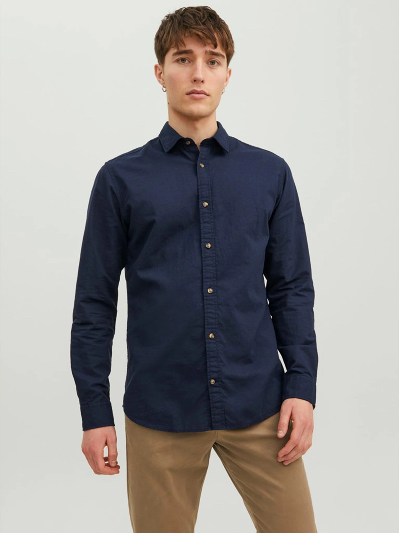 Рубашки JACK & JONES модель 12220134_Navy Blazer Фото