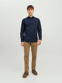 Рубашки JACK & JONES модель 12220134_Navy Blazer Фото